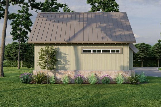 Exterior - Other Elevation for Modern House Plan #923-218 - 1 bed, 1.5 bath