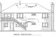 Traditional Style House Plan - 3 Beds 2 Baths 1521 Sq/Ft Plan #47-244 