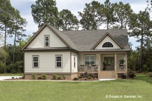 Country Exterior - Front Elevation Plan #929-704