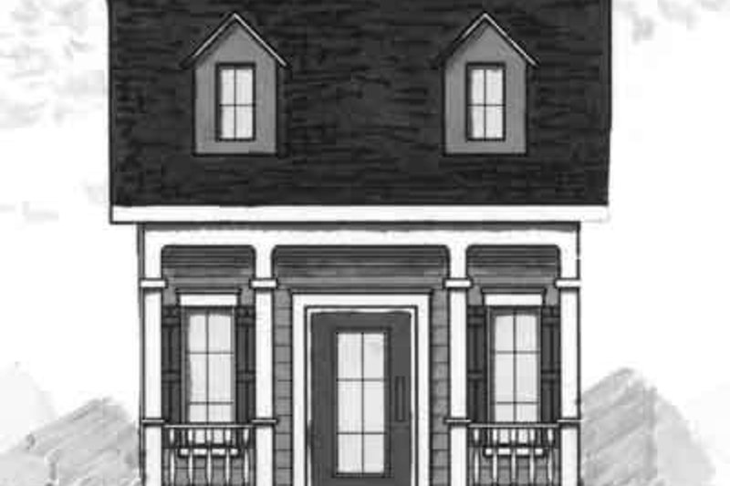 Architectural House Design - Cottage Exterior - Front Elevation Plan #23-460