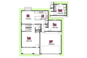 Farmhouse Style House Plan - 3 Beds 1.5 Baths 1680 Sq/Ft Plan #435-2 