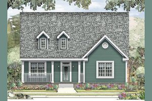Farmhouse Exterior - Front Elevation Plan #424-228
