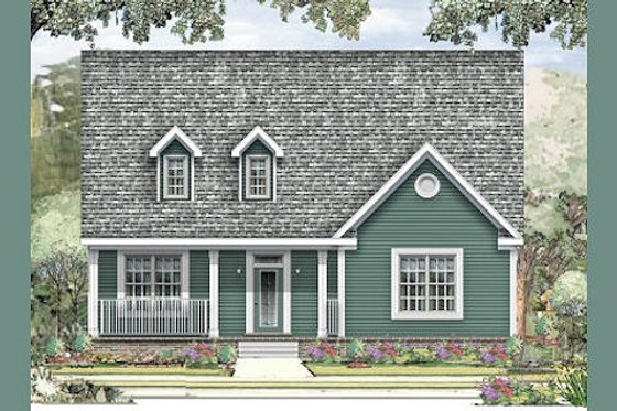 Farmhouse Exterior - Front Elevation Plan #424-228