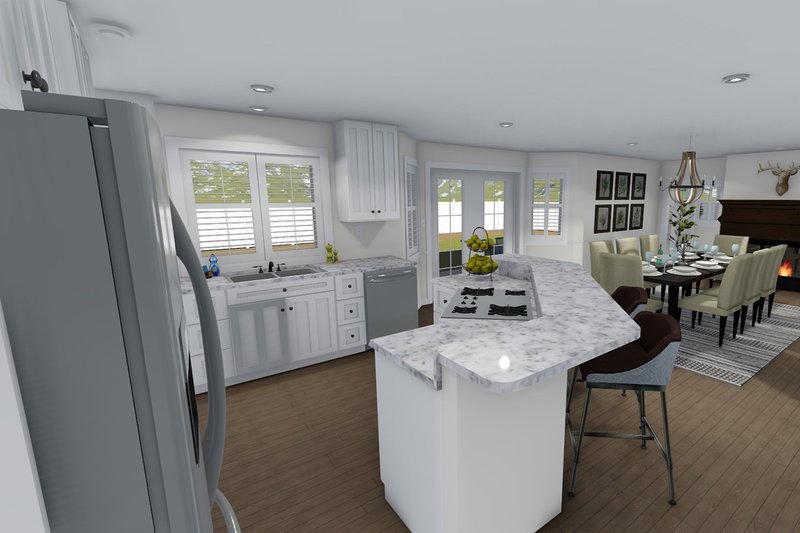 Architectural House Design - Floor Plan - Other Floor for Farmhouse House Plan #1060-1 - 4 bed, 2.5 bath