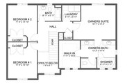 Farmhouse Style House Plan - 4 Beds 3.5 Baths 2525 Sq/Ft Plan #1060-407 Floor 