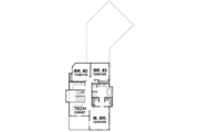 Colonial Style House Plan - 3 Beds 2.5 Baths 2097 Sq/Ft Plan #50-252 