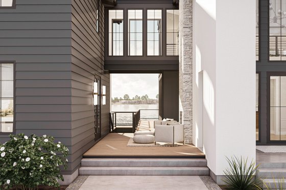 Interior - Other 5 for Modern House Plan #455-528 - 4 bed, 4.5 bath