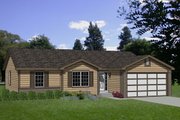Ranch Style House Plan - 4 Beds 2 Baths 1510 Sq/Ft Plan #116-141 