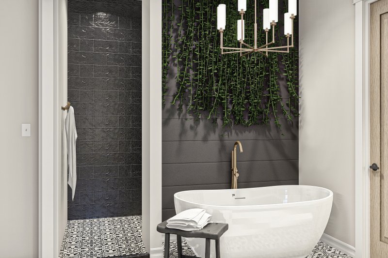 Architectural House Design - Interior - Bathroom for Modern House Plan #455-606 - 3 bed, 2.5 bath