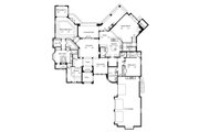 European Style House Plan - 4 Beds 4.5 Baths 4669 Sq/Ft Plan #417-428 
