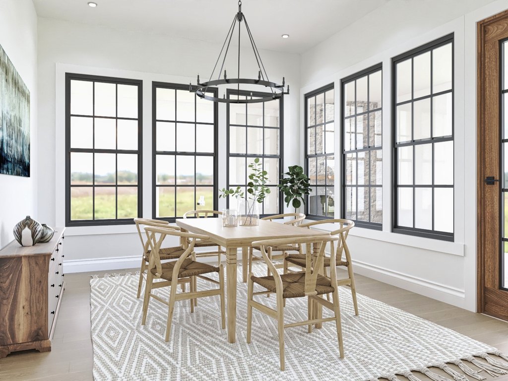 Interior - Dining Room 2 for European House Plan #54-696 - 5 bed, 5 bath