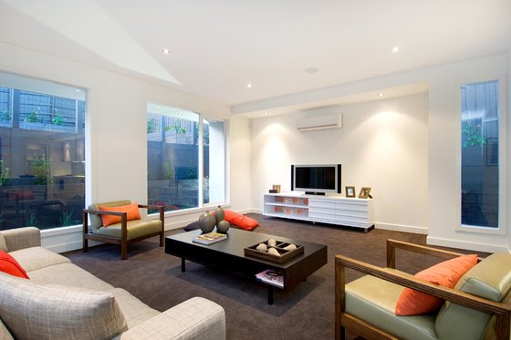 Interior - Family Room for Modern House Plan #496-19 - 4 bed, 2.5 bath