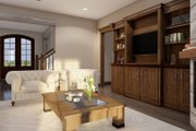 European Style House Plan - 4 Beds 3.5 Baths 4378 Sq/Ft Plan #17-3328 