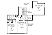 European Style House Plan - 3 Beds 2.5 Baths 2636 Sq/Ft Plan #312-190 