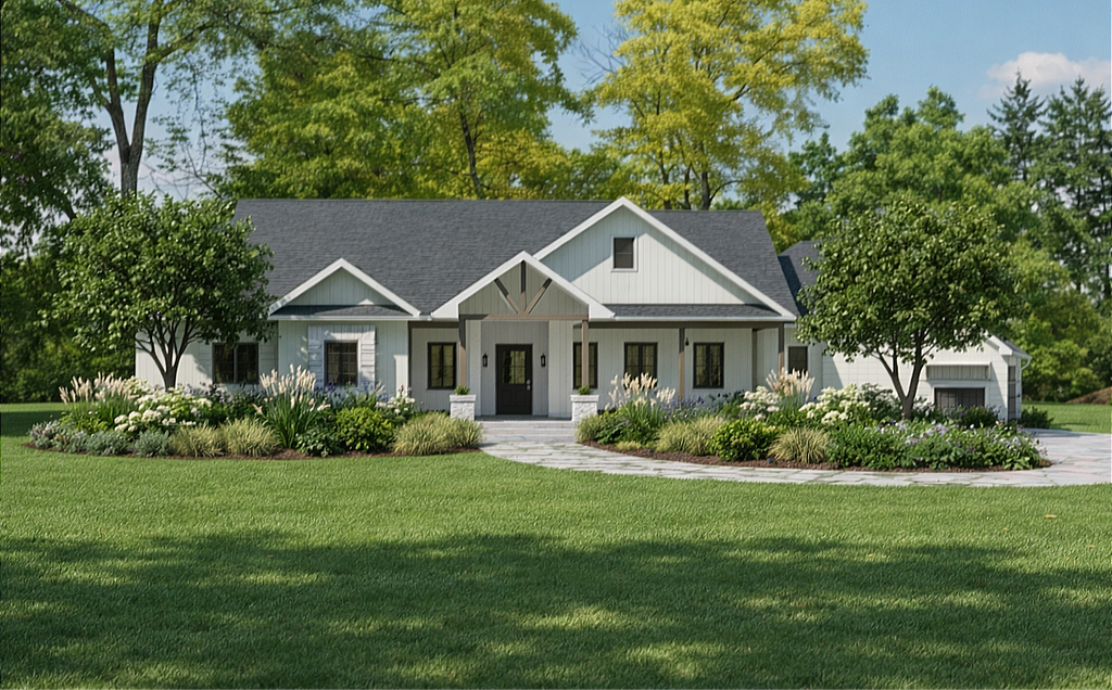 Photo 5 for Farmhouse House Plan #1109-30 - 4 bed, 3.5 bath