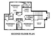 Mediterranean Style House Plan - 4 Beds 4 Baths 2693 Sq/Ft Plan #1058-147 