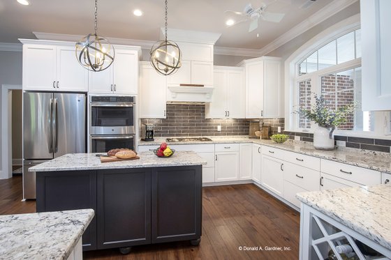 Interior - Kitchen for European House Plan #929-25 - 4 bed, 3 bath
