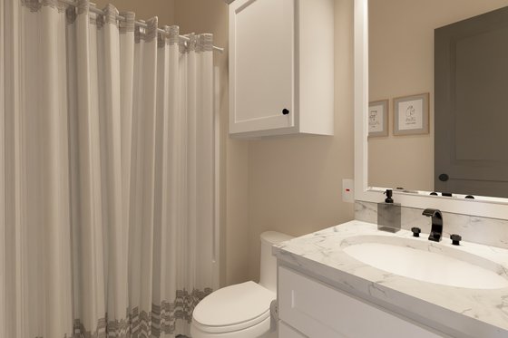 Interior - Bathroom for Farmhouse House Plan #44-262 - 2 bed, 2 bath