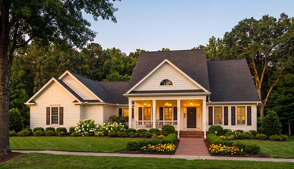 Exterior - Front Elevation 2 for Southern House Plan #406-193 - 3 bed, 2 bath