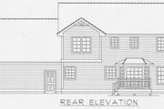 Traditional Style House Plan - 3 Beds 2.5 Baths 1881 Sq/Ft Plan #112-122 