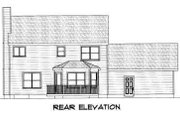 Colonial Style House Plan - 3 Beds 2.5 Baths 1851 Sq/Ft Plan #75-110 