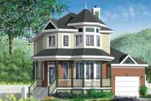 Traditional Exterior - Front Elevation Plan #25-274