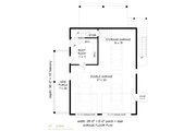 Traditional Style House Plan - 1 Beds 1 Baths 950 Sq/Ft Plan #932-963 