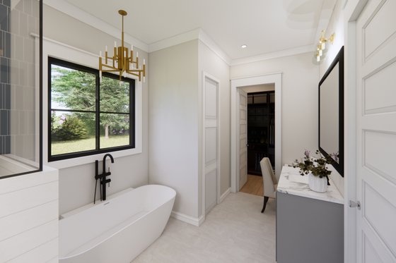 Interior - Master Bathroom 2 for Farmhouse House Plan #1074-44 - 3 bed, 2.5 bath