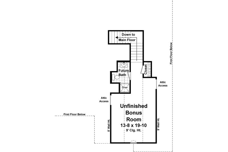 Architectural House Design - Floor Plan - Other Floor for Country House Plan #21-360 - 3 bed, 2.5 bath