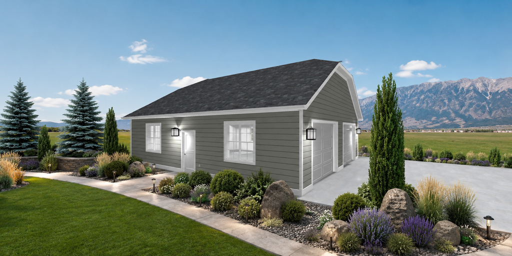 Exterior - Front Elevation 2 for Traditional House Plan #1060-491, 0 bath