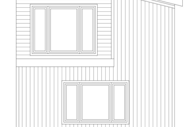 Home Plan - Exterior - Other Elevation 1 for Traditional House Plan #932-491 - 2 bed, 1 bath