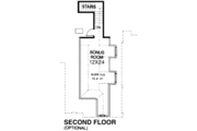 European Style House Plan - 5 Beds 3.5 Baths 2624 Sq/Ft Plan #310-219 