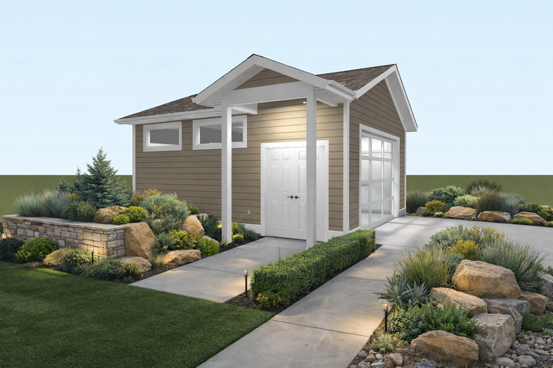 Architectural House Design - Exterior - Other Elevation 1 for Traditional House Plan #1060-481, 0 bath