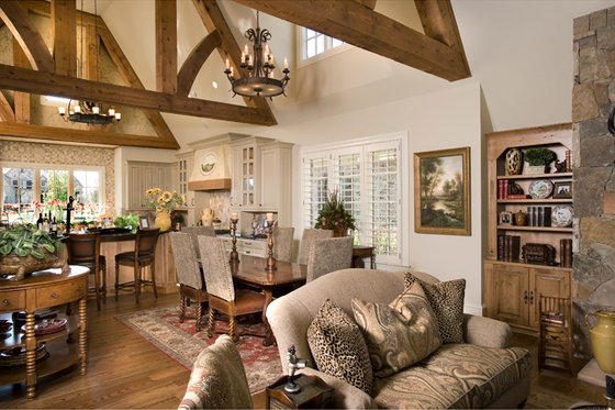 Exterior - Other Elevation 9 for European House Plan #453-56 - 3 bed, 4 bath