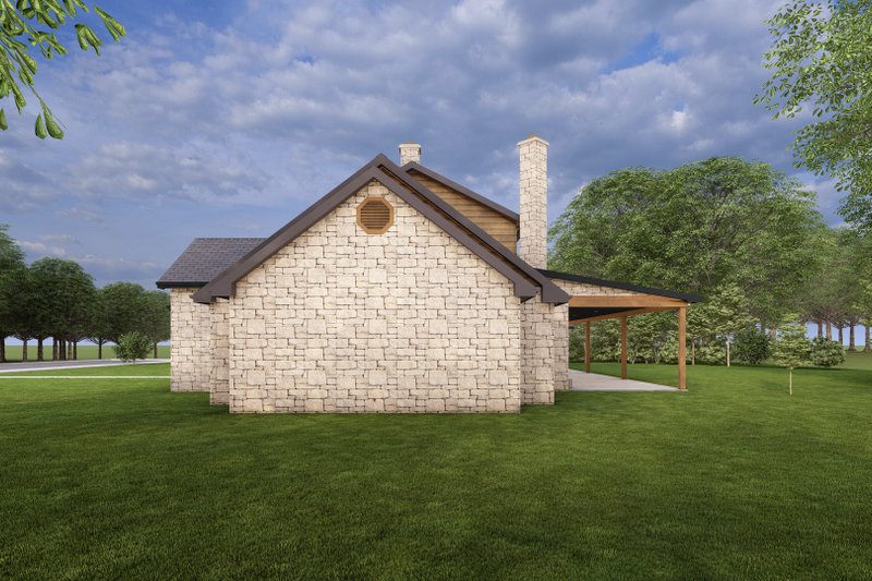House Design - Exterior - Other Elevation for Contemporary House Plan #1127-7 - 4 bed, 3.5 bath