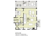 Beach Style House Plan - 5 Beds 4.5 Baths 2447 Sq/Ft Plan #901-156 