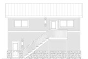 Contemporary Style House Plan - 0 Beds 0 Baths 1133 Sq/Ft Plan #932-70 