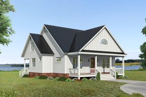 Traditional Exterior - Front Elevation Plan #932-437