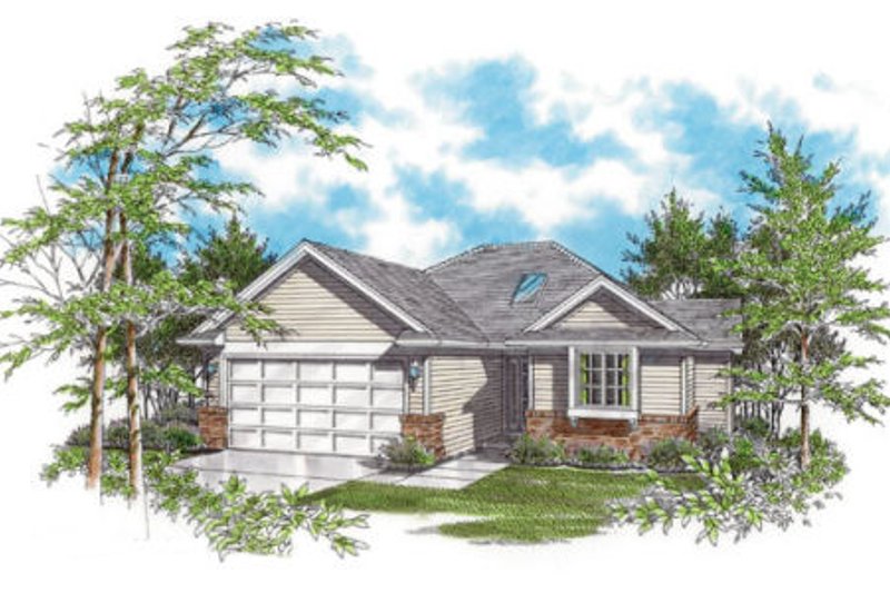 Home Plan - Traditional Exterior - Front Elevation Plan #48-269