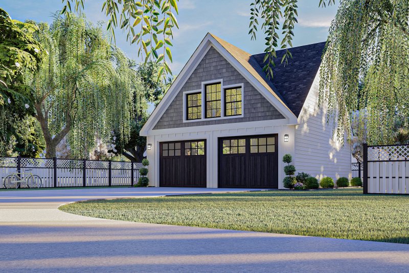 Dream House Plan - Exterior - Other Elevation 1 for Traditional House Plan #455-53, 0 bath