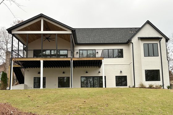Exterior - Front Elevation 4 for Farmhouse House Plan #437-135 - 4 bed, 3.5 bath
