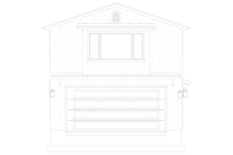 Architectural House Design - Exterior - Front Elevation 4 for Traditional House Plan #1060-460 - 1 bed, 1.5 bath