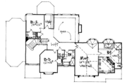 European Style House Plan - 3 Beds 2.5 Baths 3592 Sq/Ft Plan #308-190 
