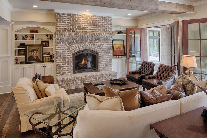 Dream House Plan - Interior - Family Room for Country House Plan #928-1 - 4 bed, 4.5 bath