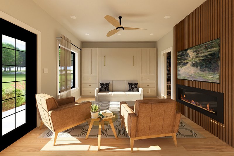 Home Plan - Interior - Other 2 for Farmhouse House Plan #126-304, 1 bath