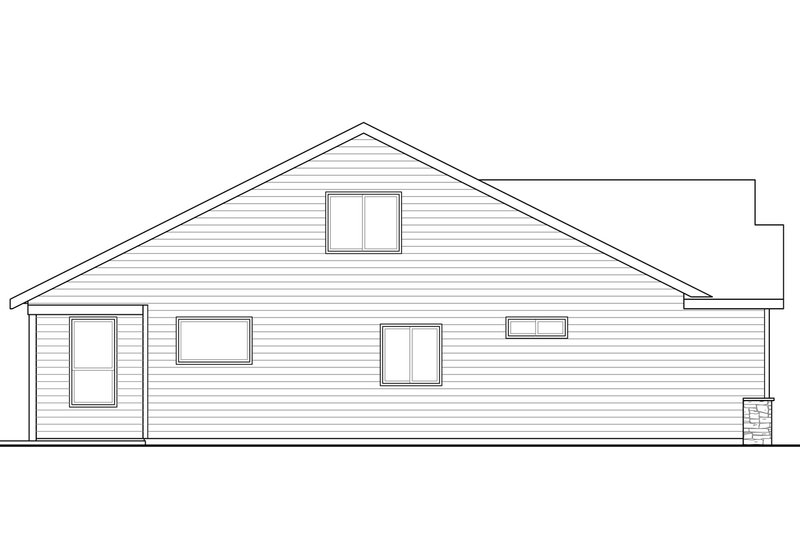 Home Plan - Exterior - Other Elevation for Traditional House Plan #124-1047 - 3 bed, 3 bath