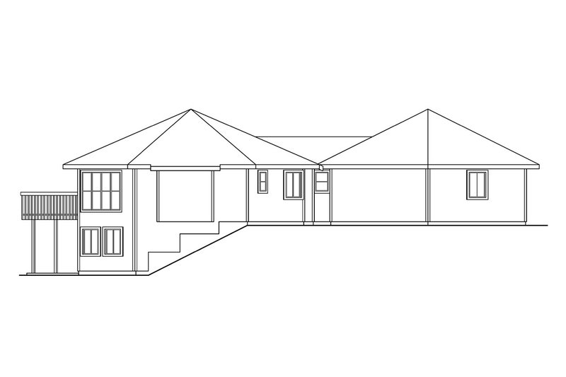 Home Plan - Exterior - Other Elevation House Plan #124-642 - 3 bed, 3.5 bath
