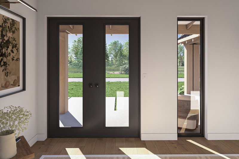 House Design - Interior - Entry 1 for Barndominium House Plan #455-381 - 2 bed, 2.5 bath