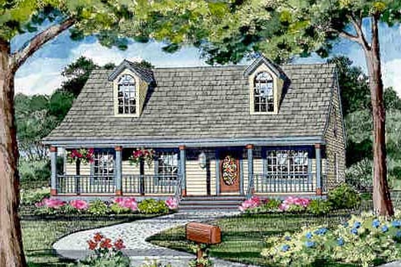 Craftsman Style House Plan - 3 Beds 2.5 Baths 1040 Sq/Ft Plan #456-9