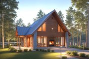 Cottage Style House Plan - 3 Beds 2 Baths 1669 Sq/Ft Plan #3-348 